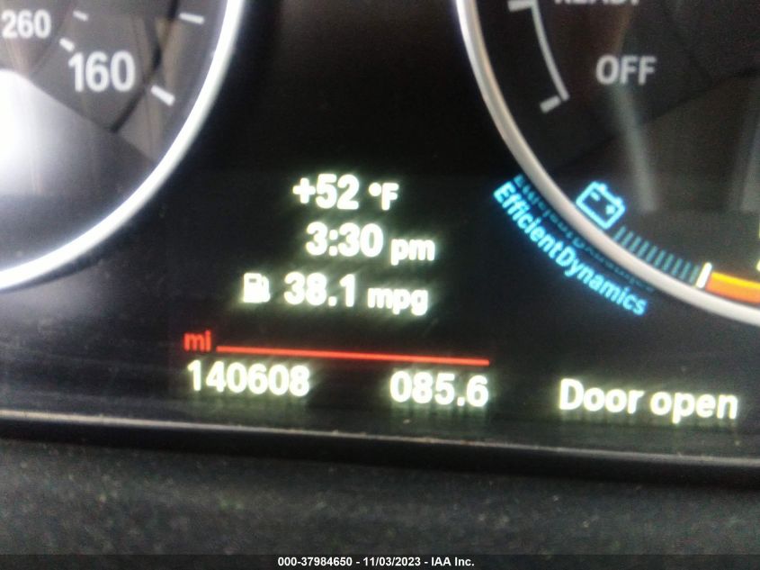2014 BMW 328D XDRIVE WBA3D5C59EKX95936
