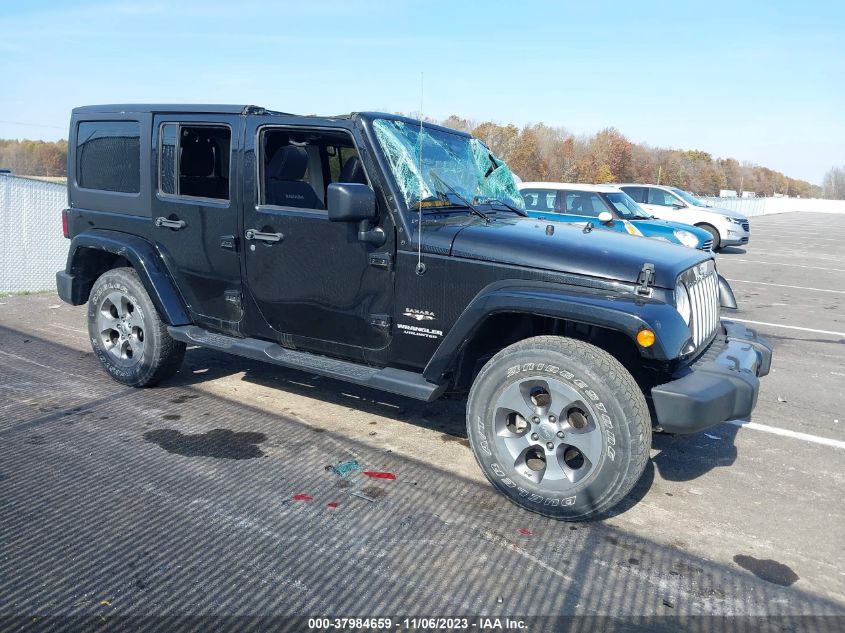 2017 JEEP WRANGLER UNLIMITED SAHARA - 1C4BJWEG5HL600229