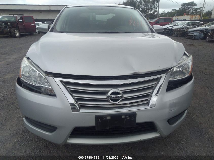 2013 NISSAN SENTRA SV - 1N4AB7AP6DN910401