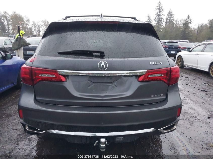 2017 ACURA MDX TECHNOLOGY - 5FRYD4H58HB029711