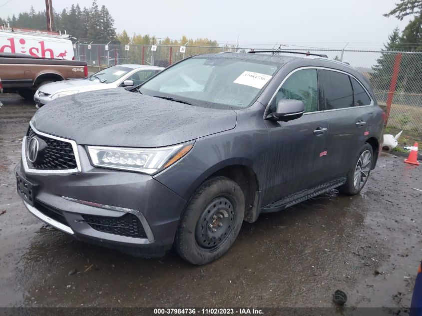 2017 ACURA MDX TECHNOLOGY - 5FRYD4H58HB029711