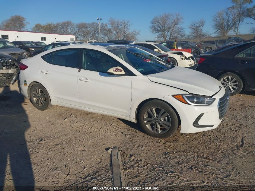 2018 HYUNDAI ELANTRA SEL/VALUE/LIMITED - 5NPD84LF6JH325841