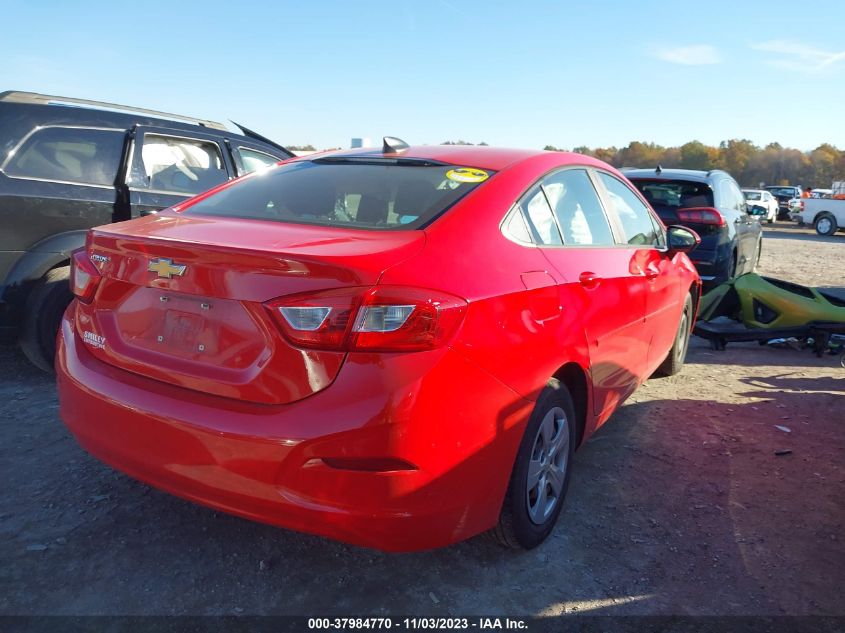 2016 CHEVROLET CRUZE LS - 1G1BB5SM2G7272513