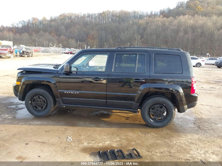 2014 JEEP PATRIOT SPORT - 1C4NJRBBXED870196