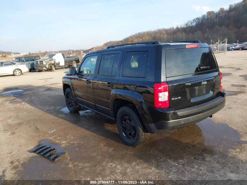 2014 JEEP PATRIOT SPORT - 1C4NJRBBXED870196