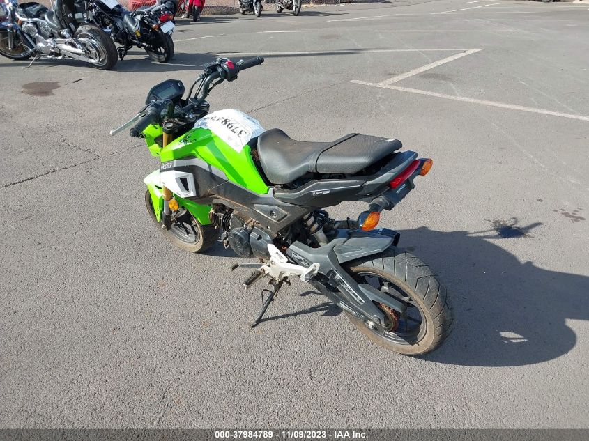 2019 HONDA GROM 125 MLHJC7516K5101925