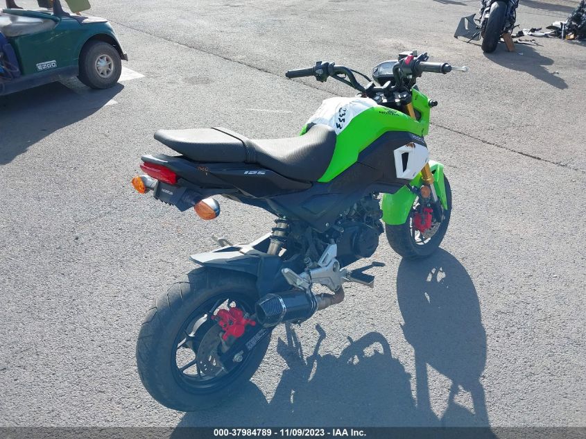 2019 HONDA GROM 125 MLHJC7516K5101925