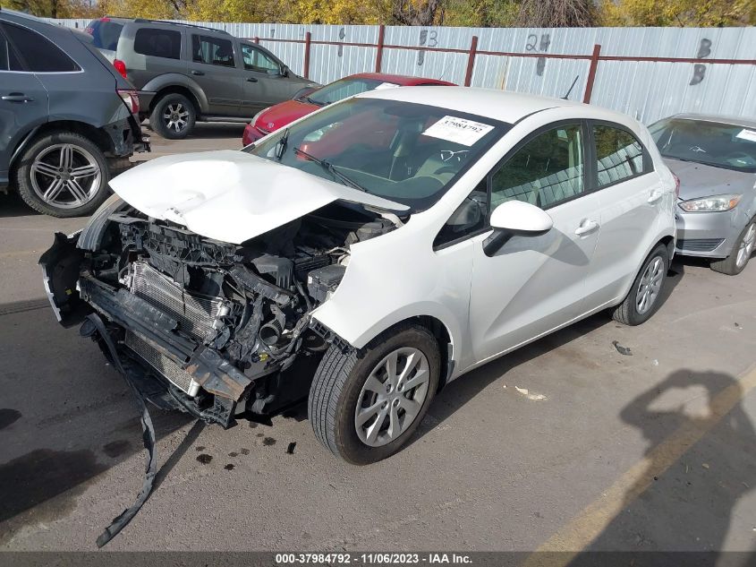2014 KIA RIO LX - KNADM5A38E6353762