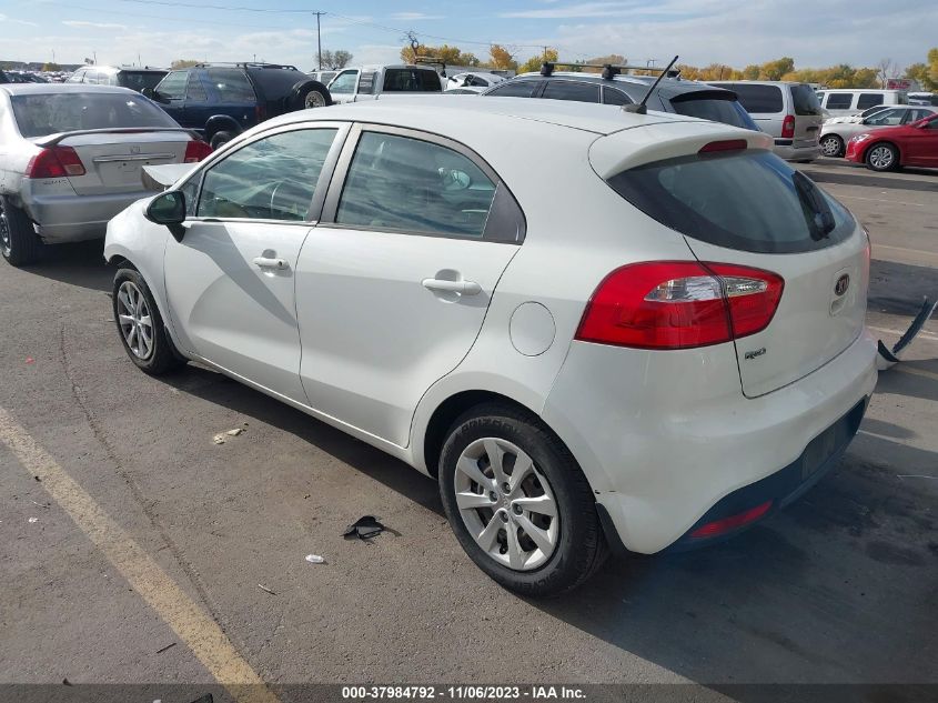 2014 KIA RIO LX - KNADM5A38E6353762
