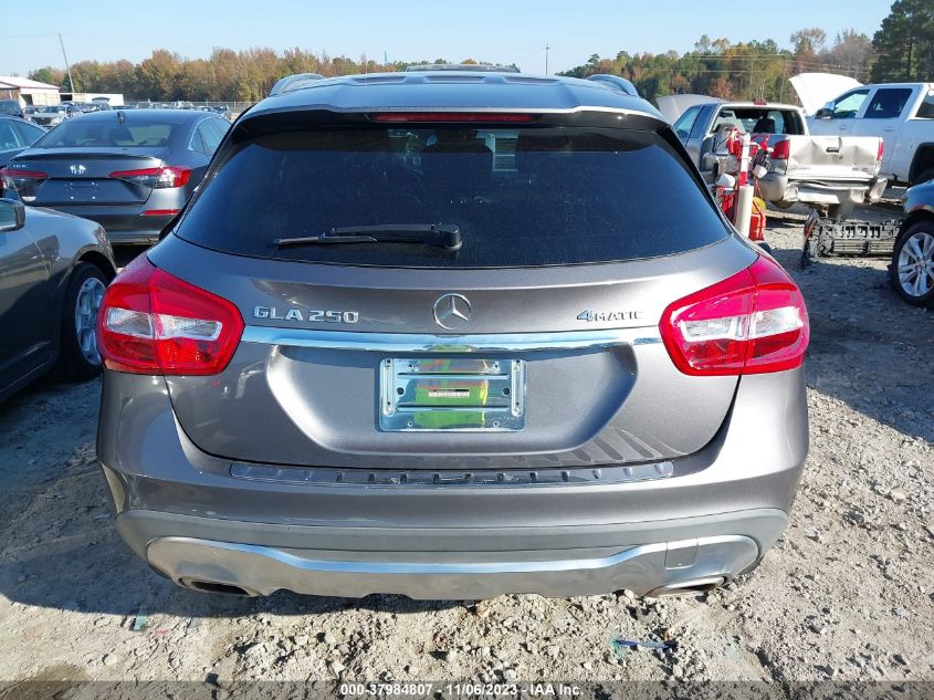 2018 MERCEDES-BENZ GLA 250 4MATIC - WDCTG4GB9JJ438707