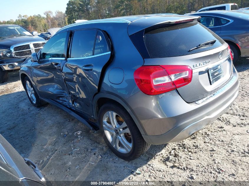 2018 MERCEDES-BENZ GLA 250 4MATIC - WDCTG4GB9JJ438707