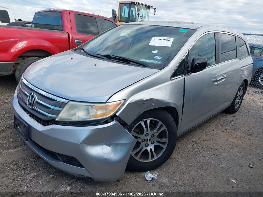 2014 HONDA ODYSSEY EXL - 5FNRL5H64EB044063