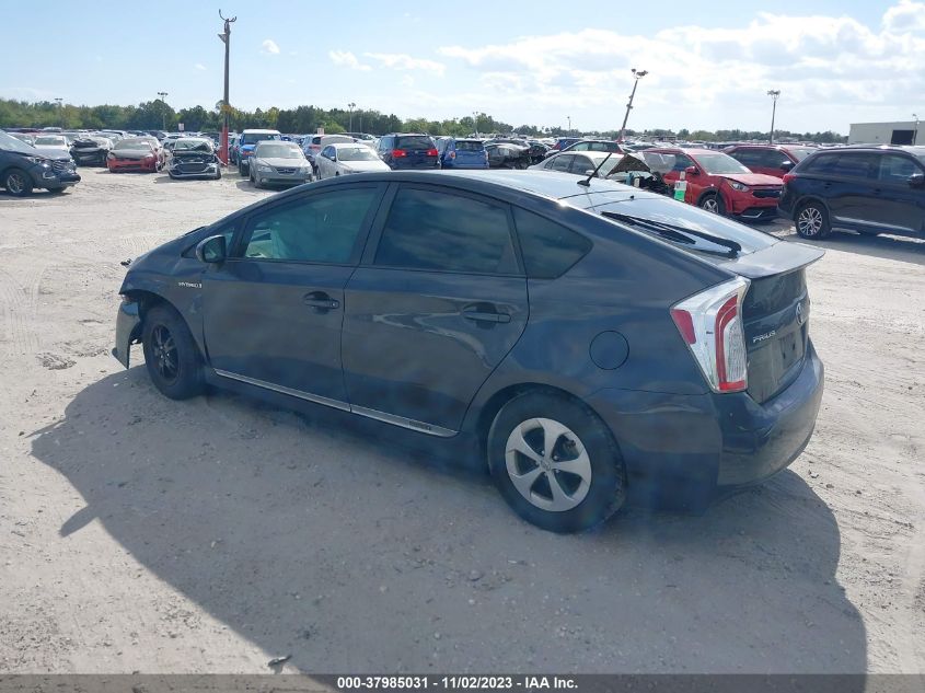 2015 TOYOTA PRIUS TWO - JTDKN3DU3F0452087