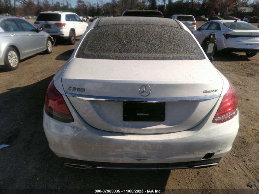 2015 MERCEDES-BENZ C 300 4MATIC - 55SWF4KB1FU018093
