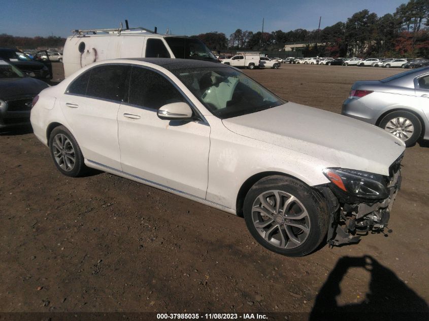 2015 MERCEDES-BENZ C 300 4MATIC - 55SWF4KB1FU018093