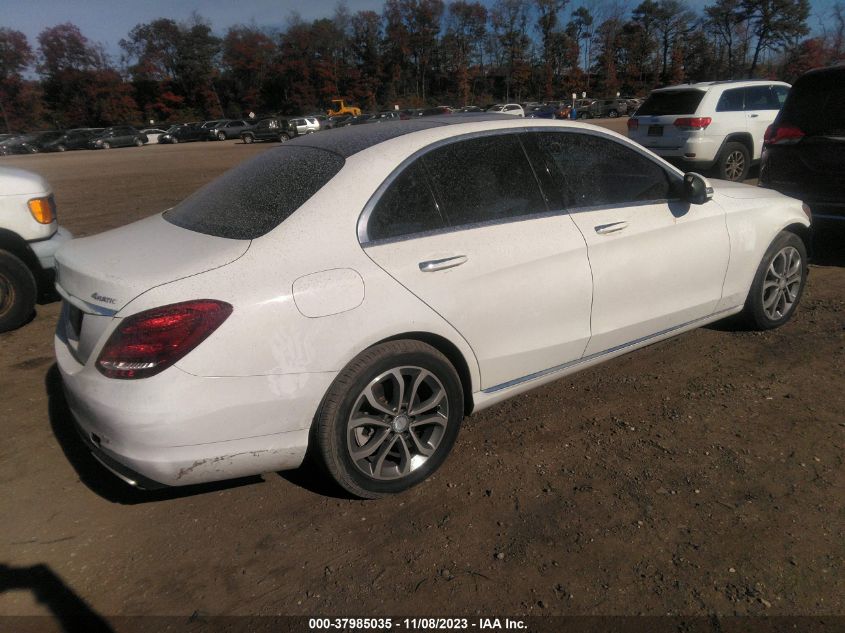 2015 MERCEDES-BENZ C 300 4MATIC - 55SWF4KB1FU018093