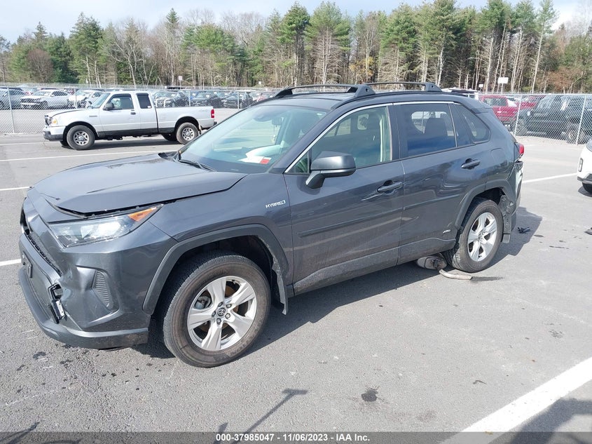 VIN JTMLWRFV8MD132974 2021 TOYOTA RAV4 LE