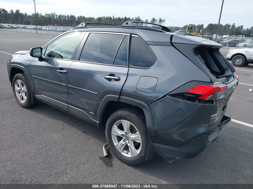 VIN JTMLWRFV8MD132974 2021 TOYOTA RAV4 LE
