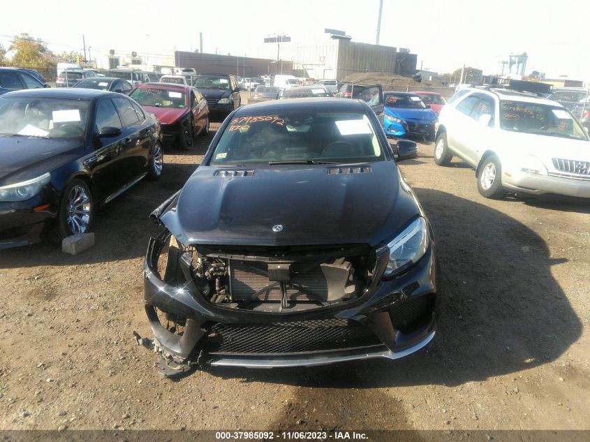 2018 MERCEDES-BENZ AMG GLE 43 COUPE 4MATIC 4JGED6EB3JA123838