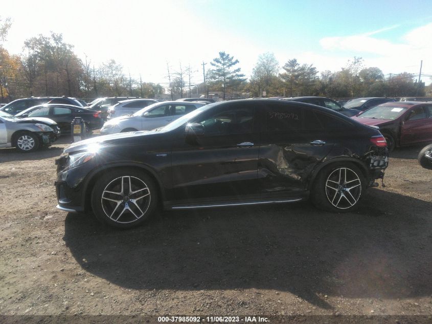 2018 MERCEDES-BENZ AMG GLE 43 COUPE 4MATIC 4JGED6EB3JA123838