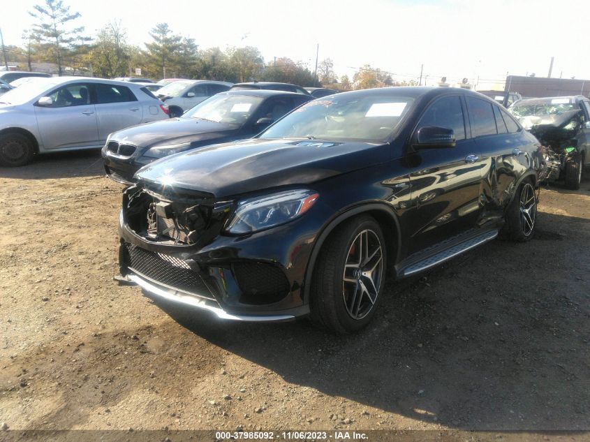 2018 MERCEDES-BENZ AMG GLE 43 COUPE 4MATIC 4JGED6EB3JA123838