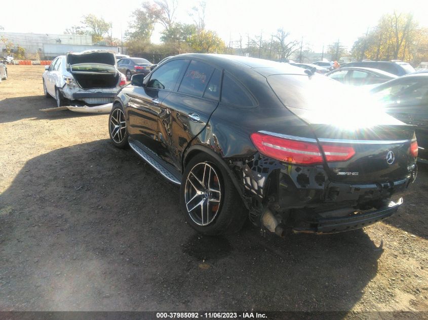 2018 MERCEDES-BENZ AMG GLE 43 COUPE 4MATIC 4JGED6EB3JA123838