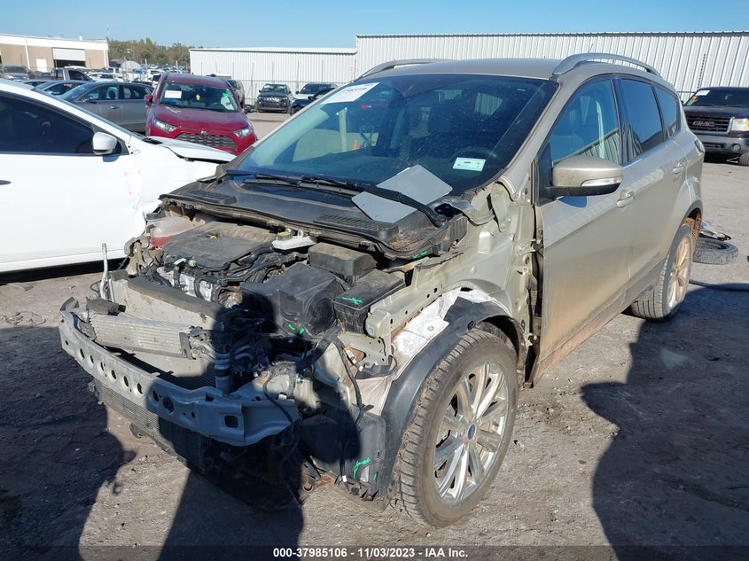 VIN 1FMCU9JD1HUE15299 2017 FORD ESCAPE TITANIUM