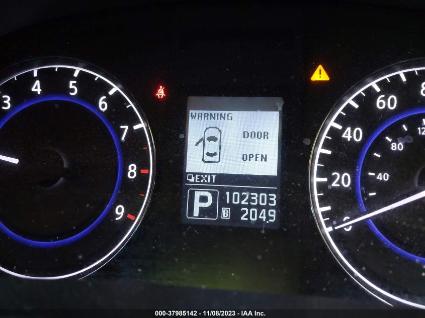 2013 INFINITI G37X - JN1CV6AR1DM357008
