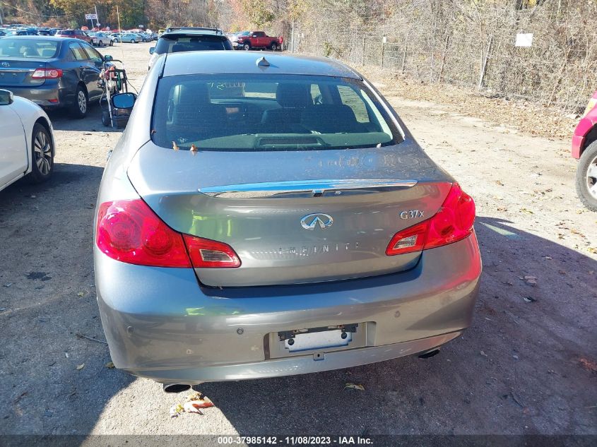 2013 INFINITI G37X - JN1CV6AR1DM357008