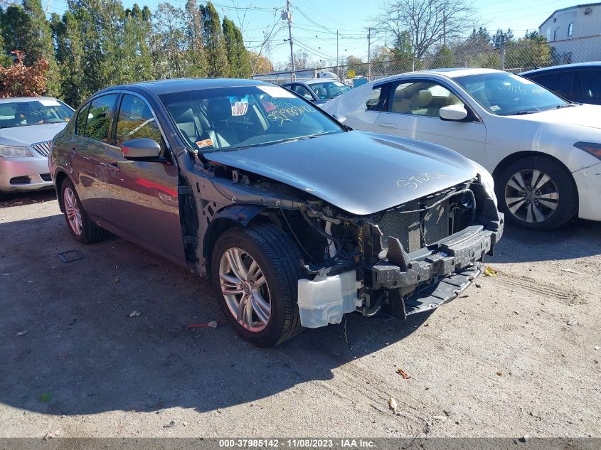 2013 INFINITI G37X - JN1CV6AR1DM357008