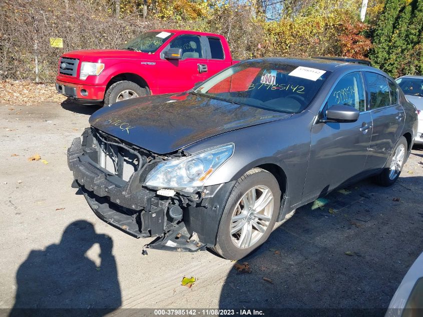 2013 INFINITI G37X - JN1CV6AR1DM357008