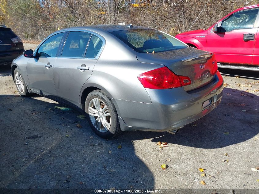 2013 INFINITI G37X - JN1CV6AR1DM357008