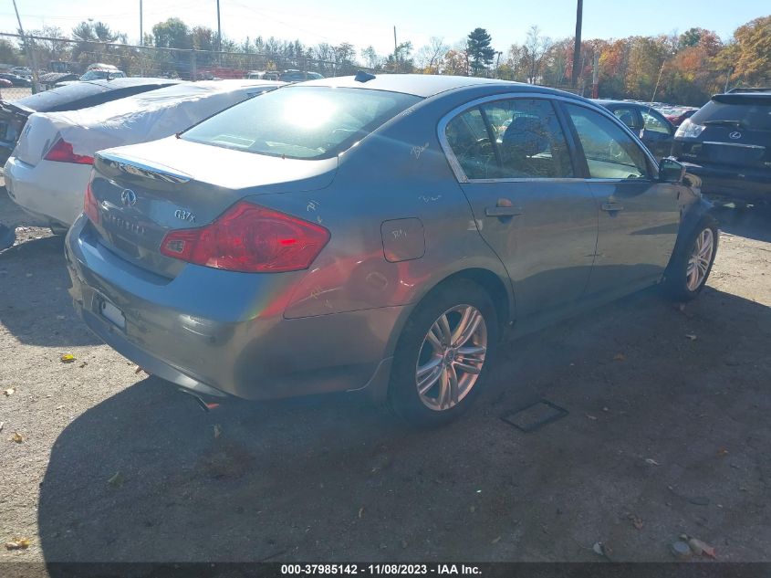 2013 INFINITI G37X - JN1CV6AR1DM357008
