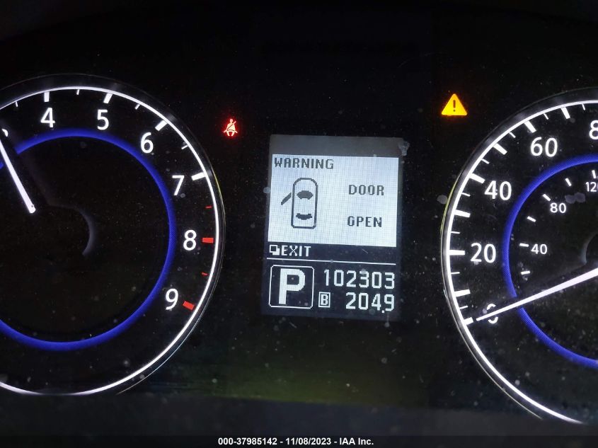 2013 INFINITI G37X - JN1CV6AR1DM357008