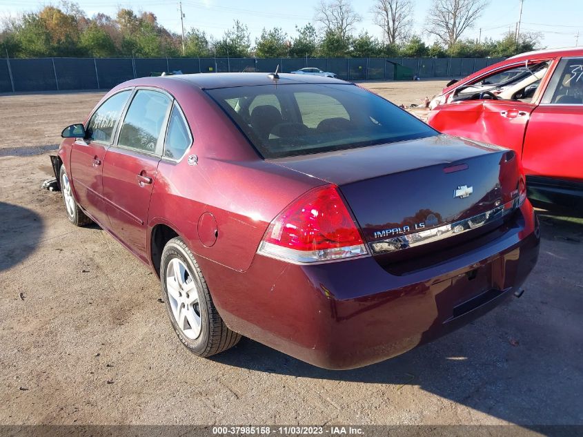 2G1WB58K379170384 | 2007 CHEVROLET IMPALA