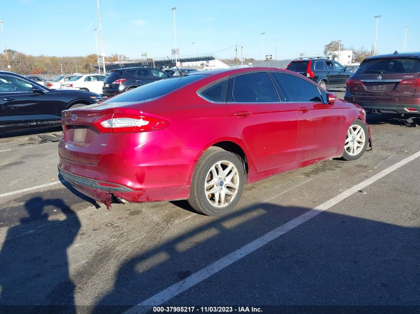 2015 FORD FUSION SE - 1FA6P0H76F5104937