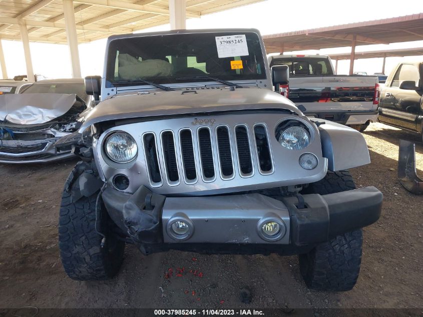 2016 JEEP WRANGLER UNLIMITED SAHARA - 1C4BJWEG7GL156687