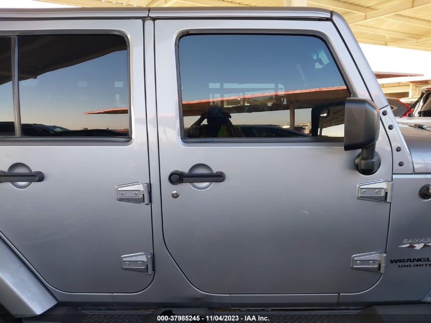 2016 JEEP WRANGLER UNLIMITED SAHARA - 1C4BJWEG7GL156687