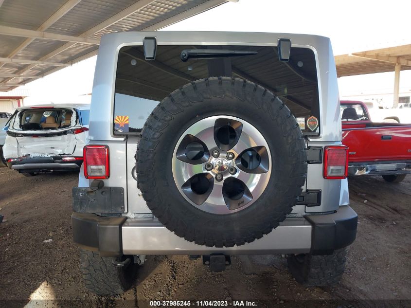 2016 JEEP WRANGLER UNLIMITED SAHARA - 1C4BJWEG7GL156687