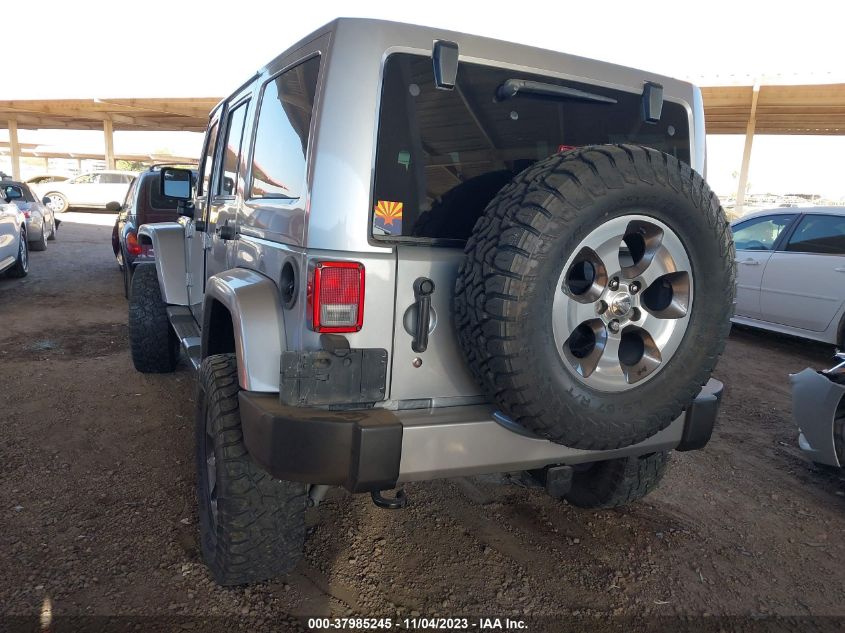 2016 JEEP WRANGLER UNLIMITED SAHARA - 1C4BJWEG7GL156687