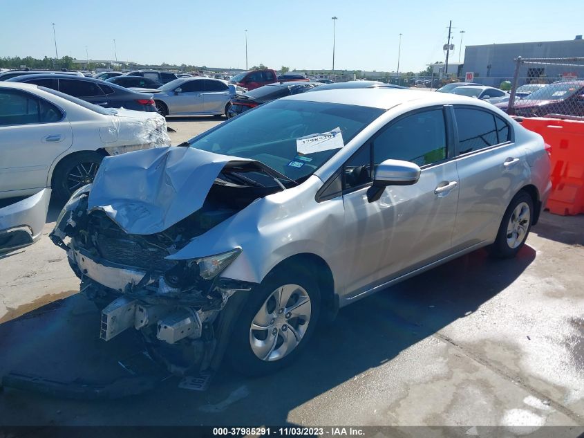2014 HONDA CIVIC LX - 19XFB2F55EE010816