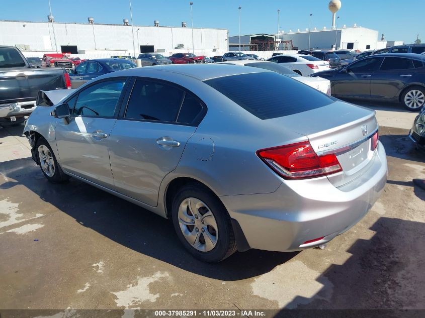 2014 HONDA CIVIC LX - 19XFB2F55EE010816