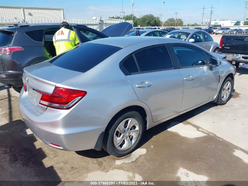 2014 HONDA CIVIC LX - 19XFB2F55EE010816