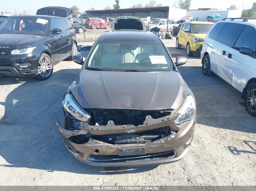 2014 KIA CADENZA PREMIUM KNALN4D73E5134991