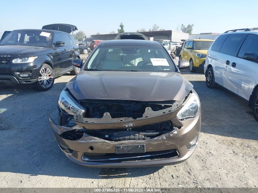 2014 KIA CADENZA PREMIUM KNALN4D73E5134991