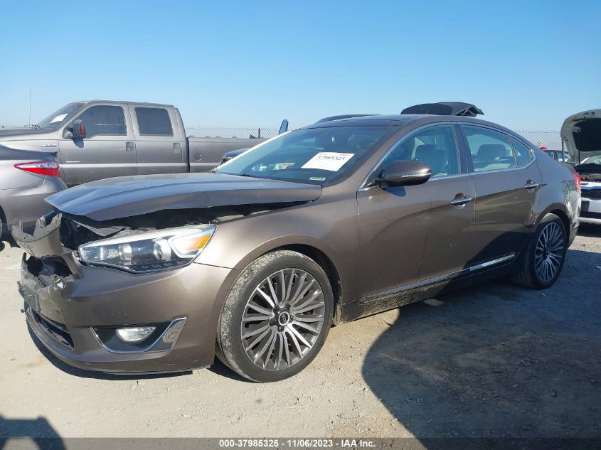 2014 KIA CADENZA PREMIUM KNALN4D73E5134991