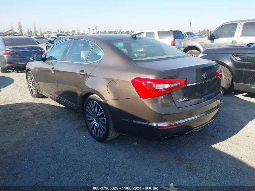2014 KIA CADENZA PREMIUM KNALN4D73E5134991