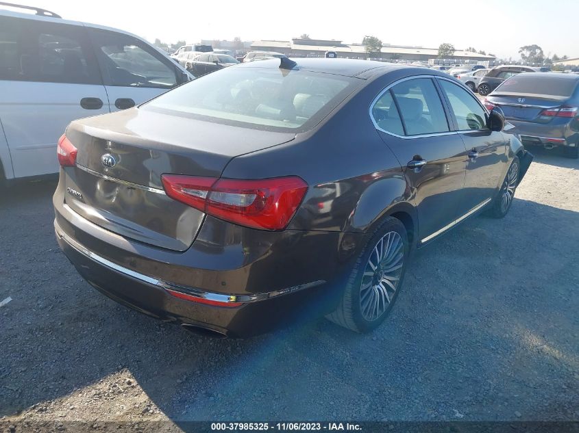 2014 KIA CADENZA PREMIUM KNALN4D73E5134991