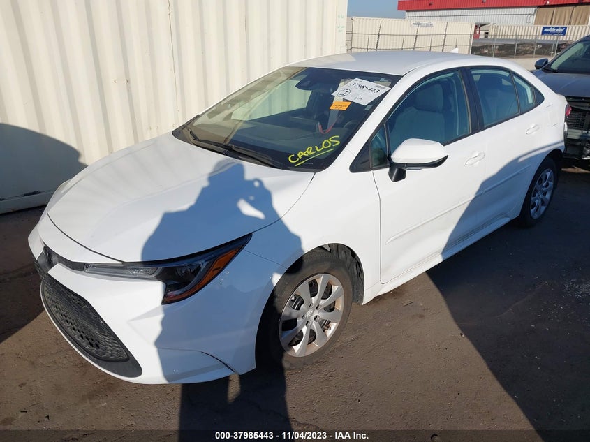 VIN 5YFEPRAE7LP146681 2020 TOYOTA COROLLA LE