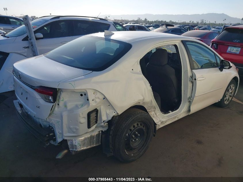 VIN 5YFEPRAE7LP146681 2020 TOYOTA COROLLA LE